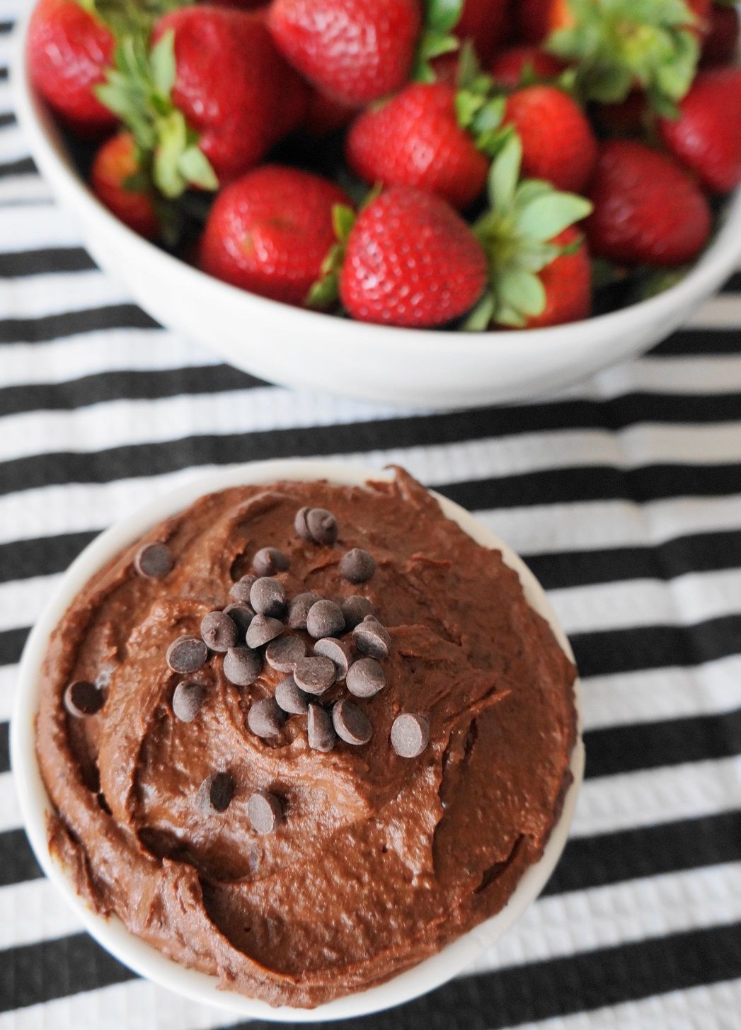 Healthy Brownie Batter Dip