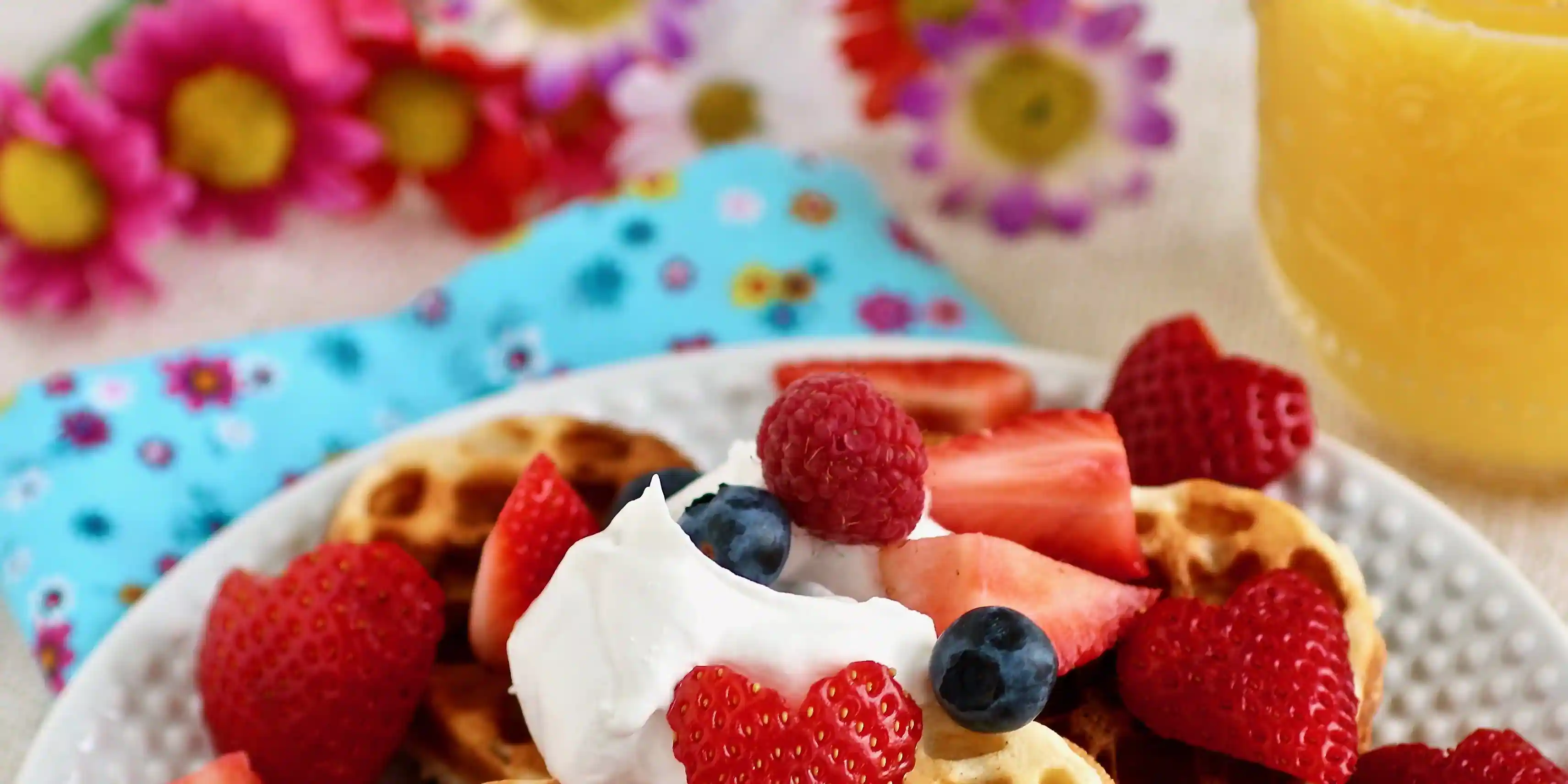 Scandinavian Sweetheart Waffles