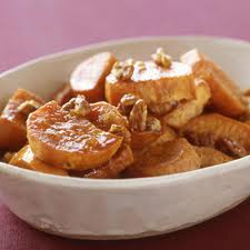 Sweet Potatoes with Apricots and Pecans