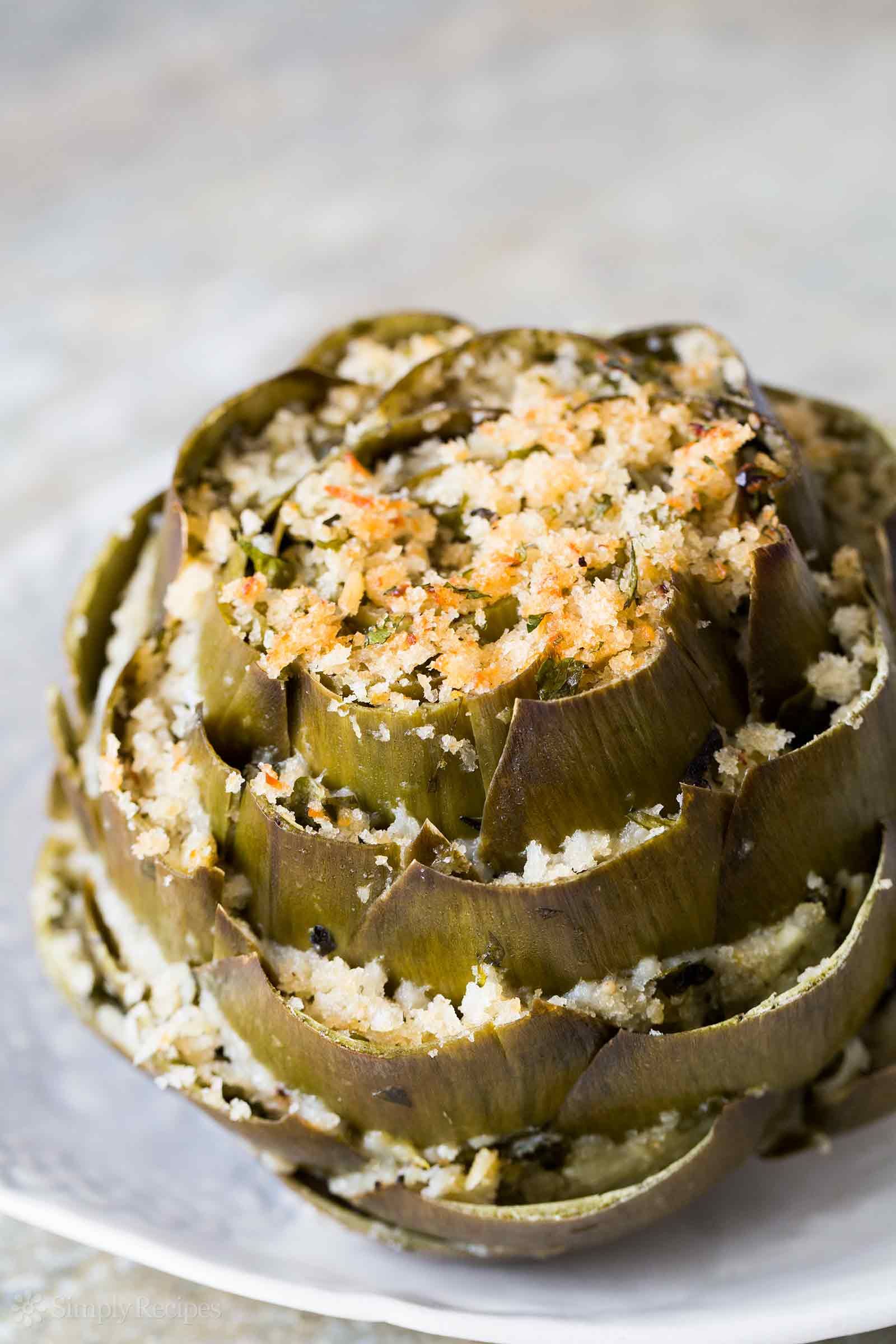 Baked Stuffed Artichokes