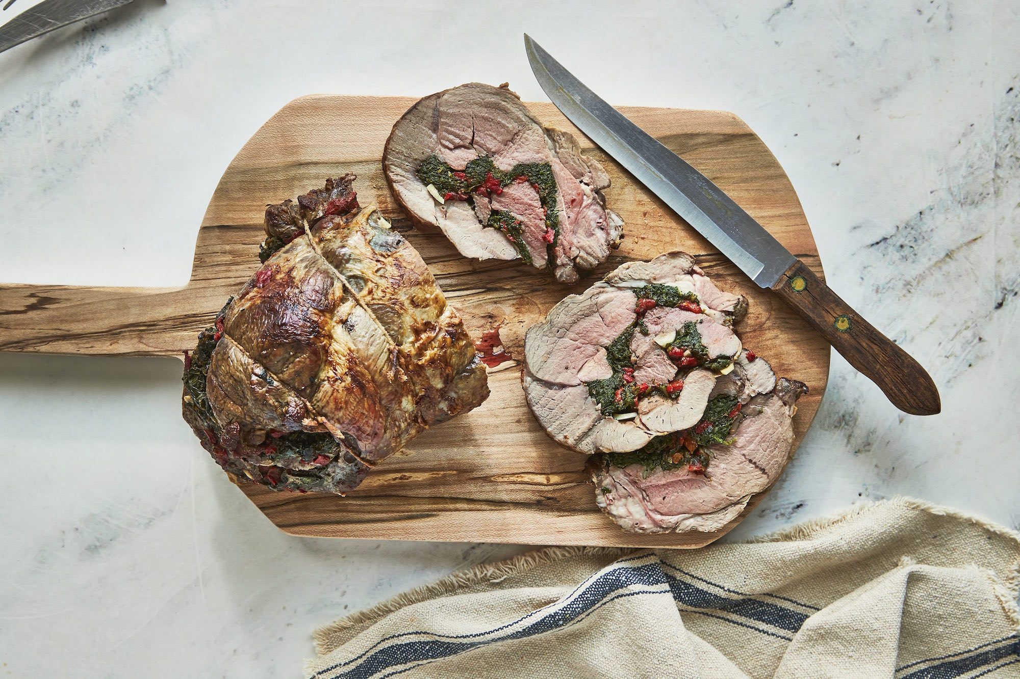 Stuffed Leg of Lamb