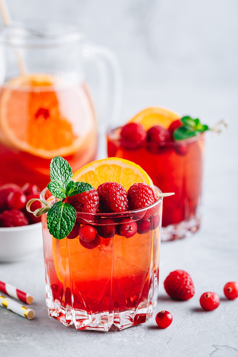 Cranberry Raspberry Iced Tea