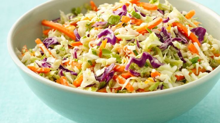 Overnight Cabbage Coleslaw