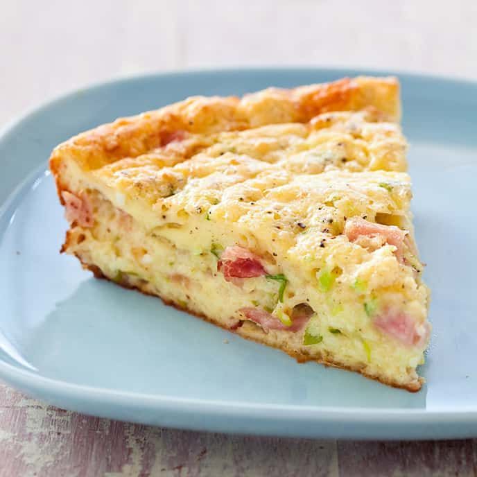 Impossible Ham-and-Cheese Pie