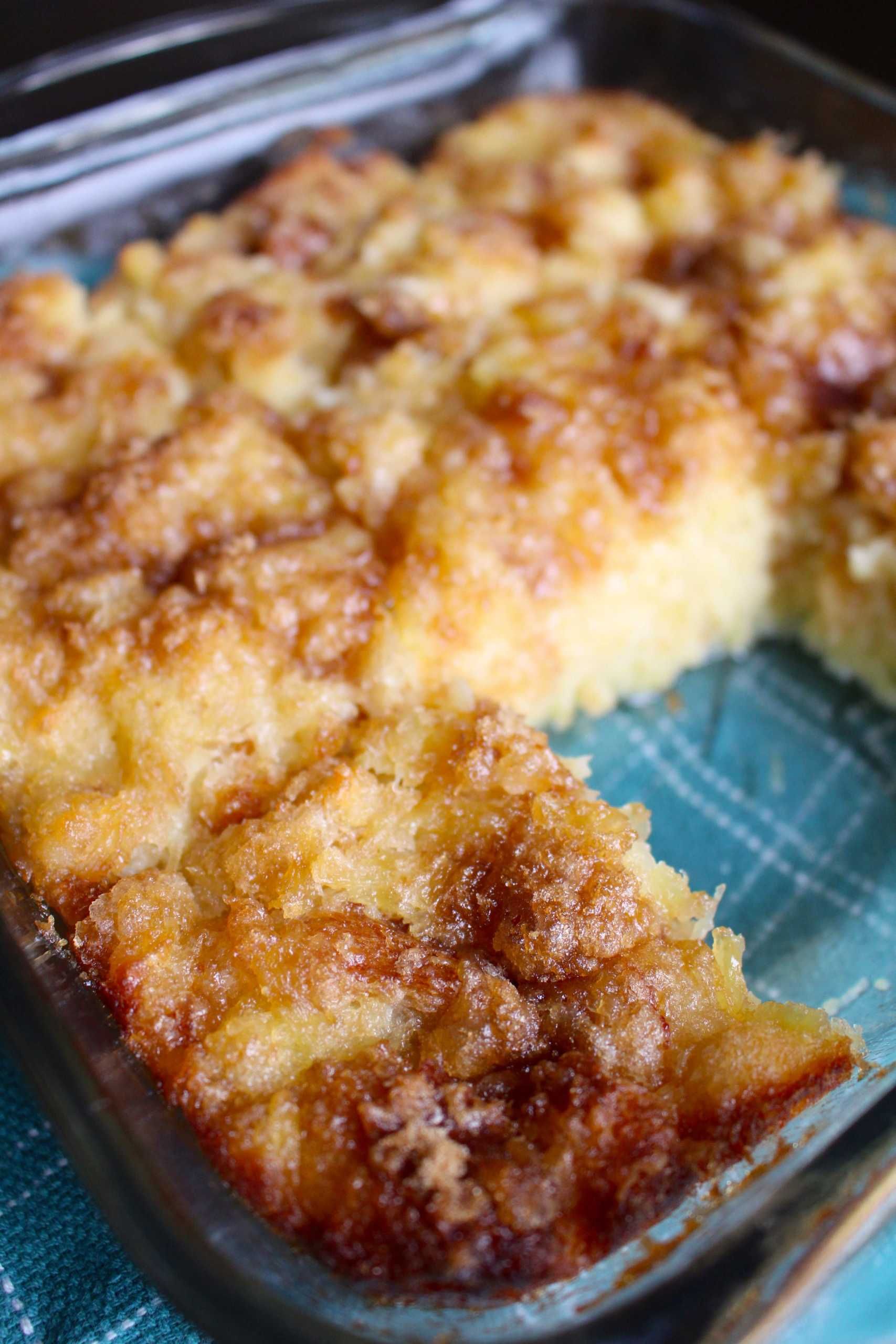 Pineapple Bread Pudding