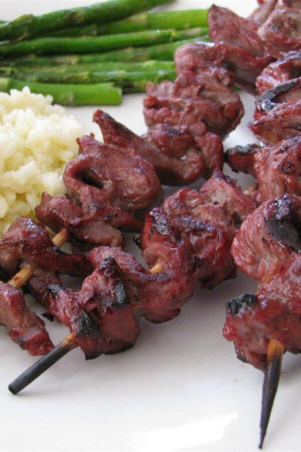 Sweet Teriyaki Beef Skewers