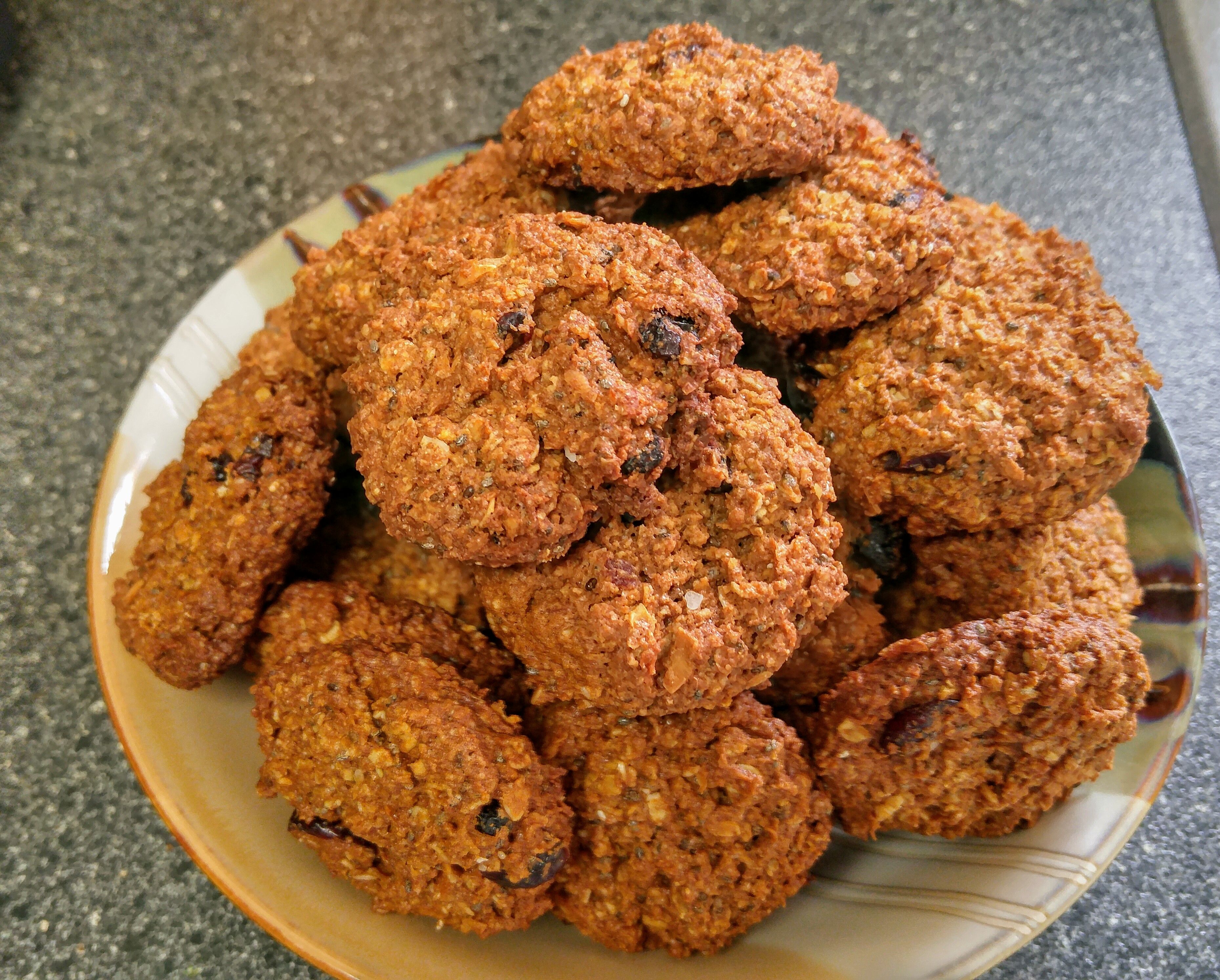 Oatmeal Chia Seed Cookies for Dogs