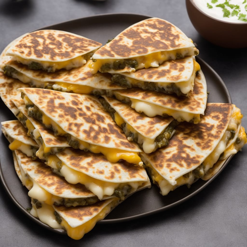2-Minute Cheese Quesadillas