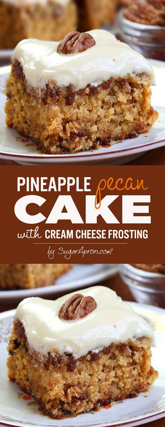Pineapple Pecan Cake