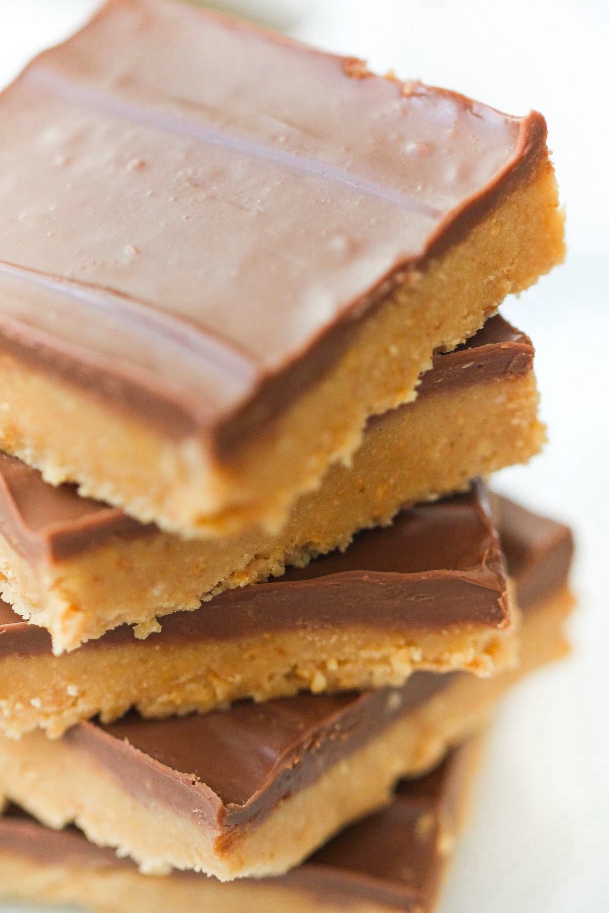 Easy No Bake Peanut Butter Bars