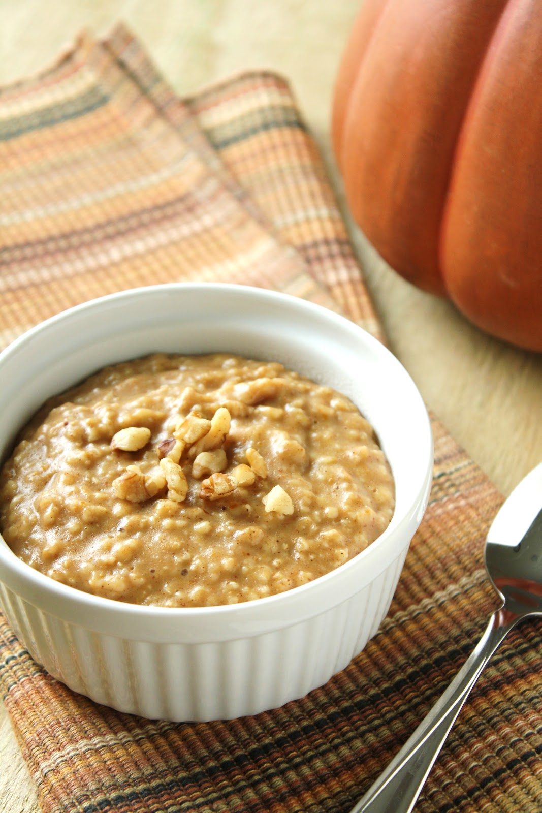 Quick Pumpkin Oatmeal