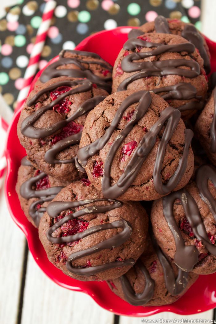 Chocolate Cherry Cookies