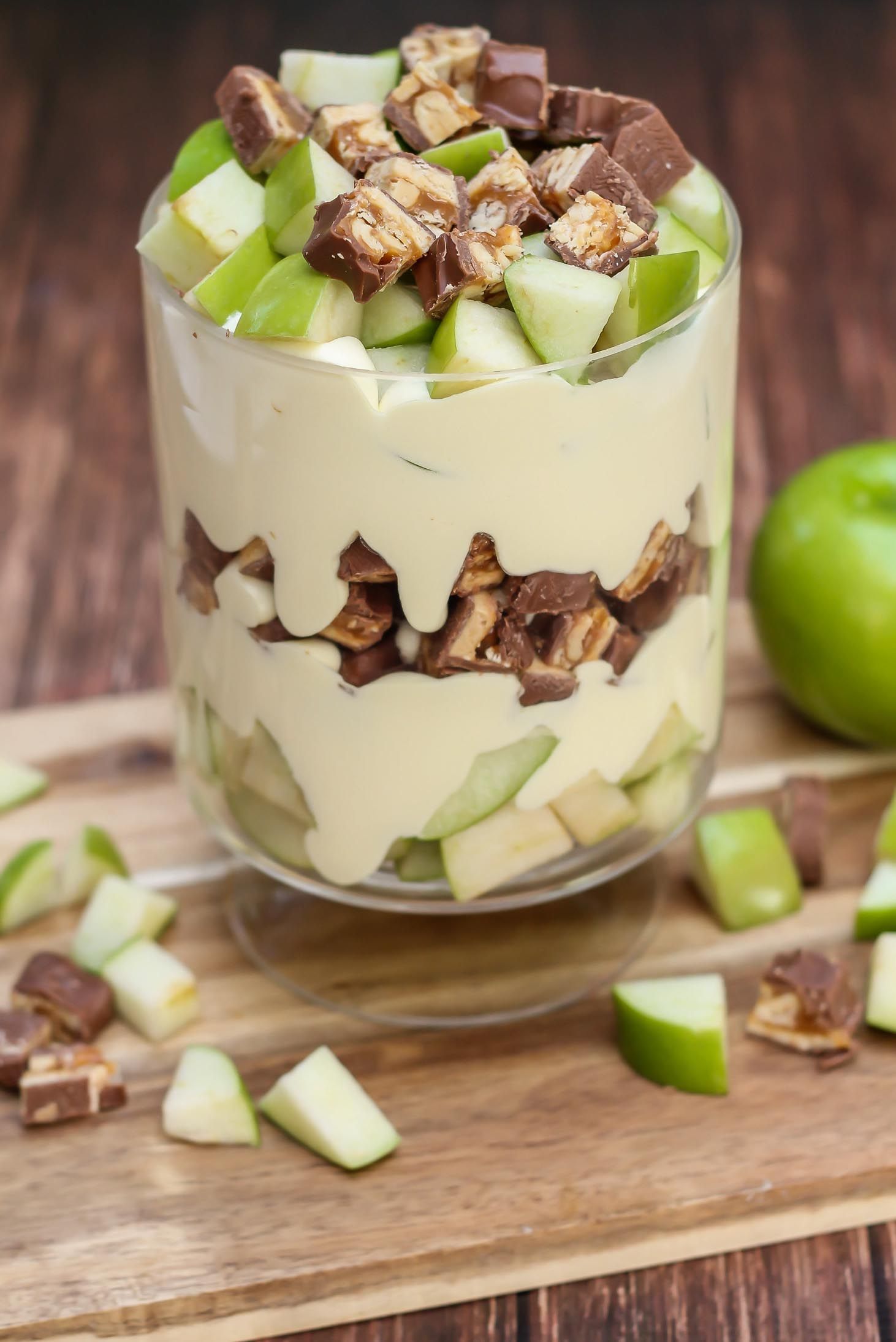Delicious Apple Snickers Salad