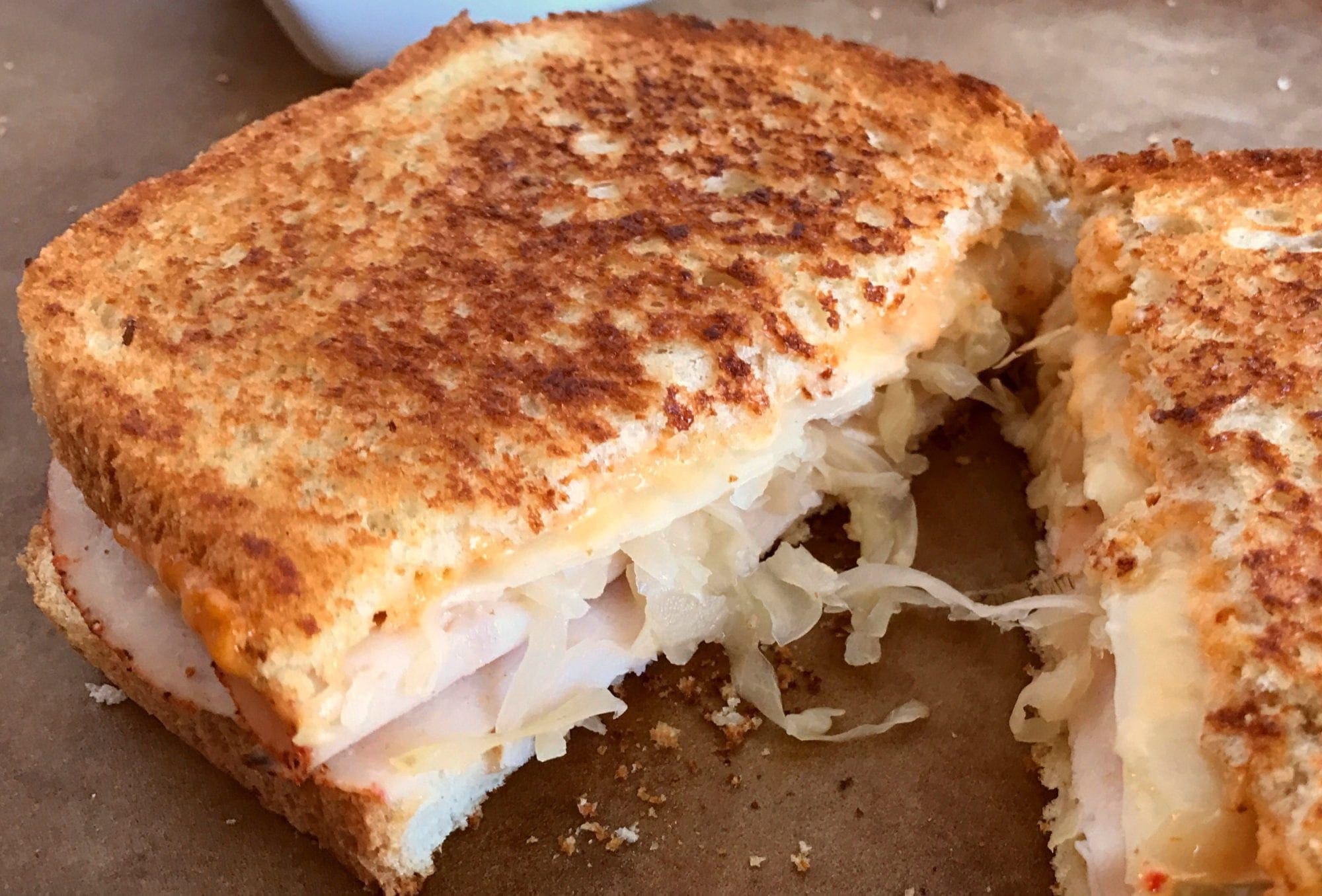 Turkey Reuben Sandwiches