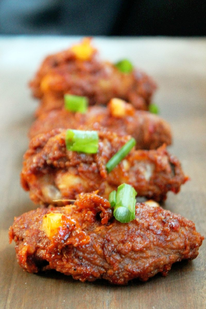 Honey Garlic Ginger Chicken Wings