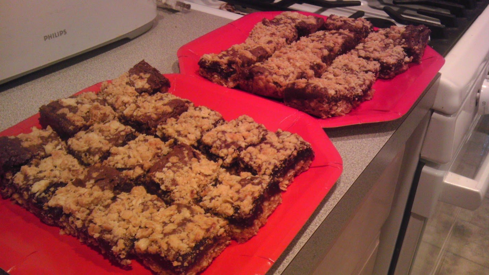 Oatmeal-Crusted Brownies
