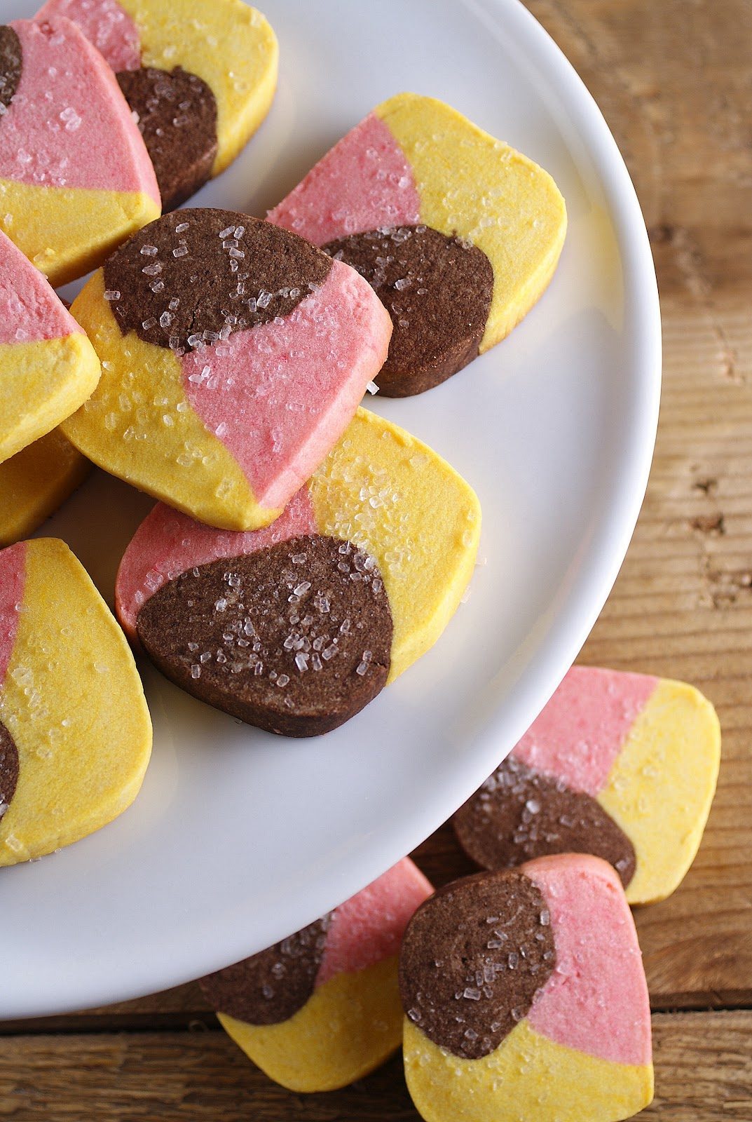 Polvorones - Three Color Mexican Cookies