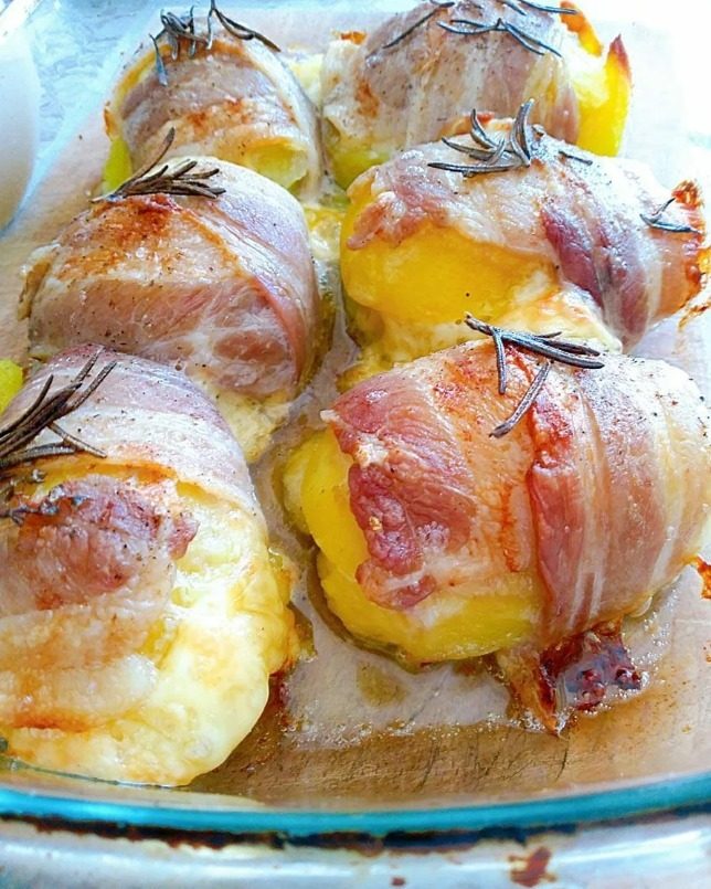 Bacon-Wrapped New Potatoes