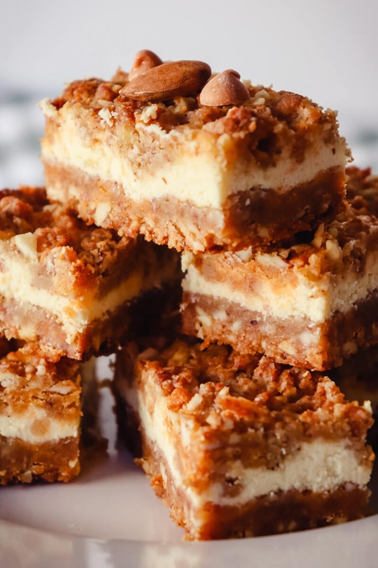 Keto Cheesecake Butterscotch Bars