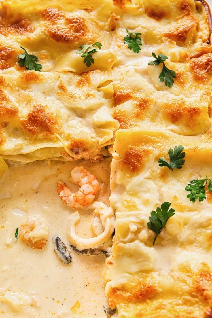 Seafood Lasagna