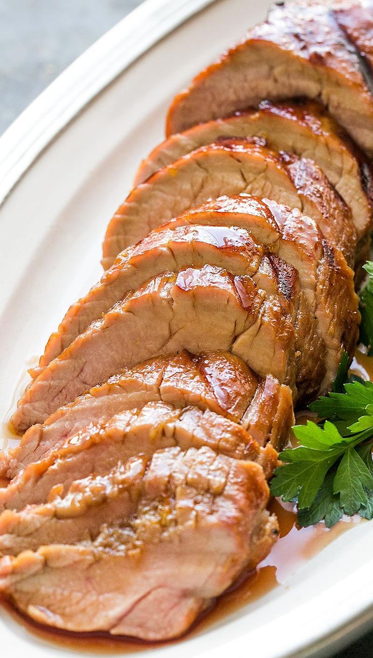 Grilled Pork Tenderloin with Orange Marmalade Glaze