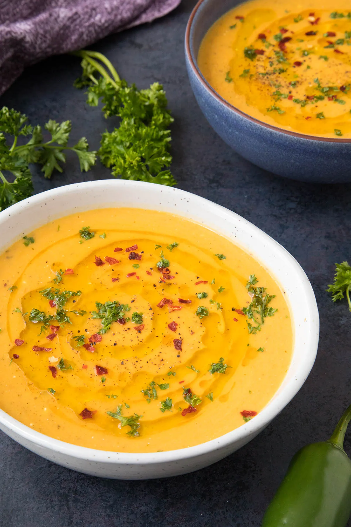 30-Minute Spicy Sweet Potato Soup