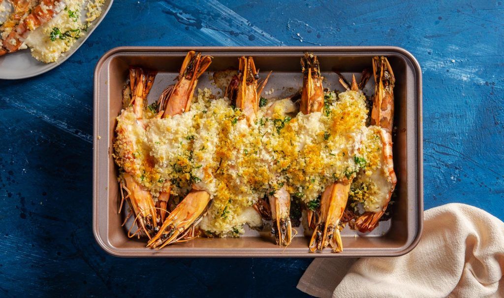 Lazy Prawn Thermidor