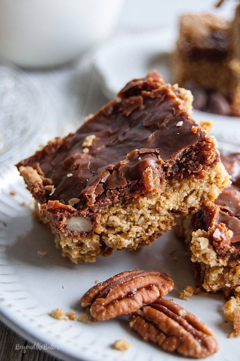 Classic Fudge Nut Bars
