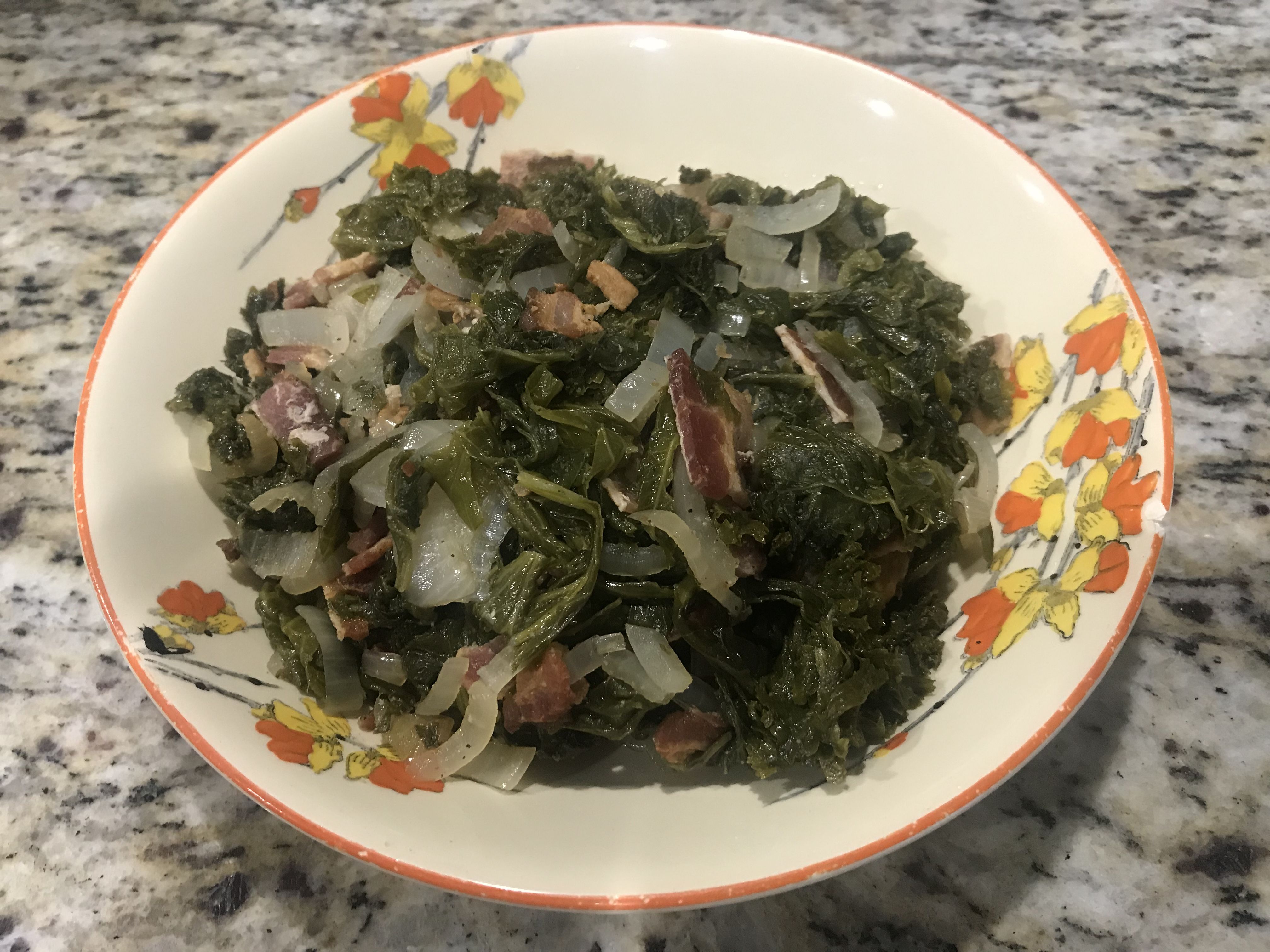 Delicious Mustard Greens Dish