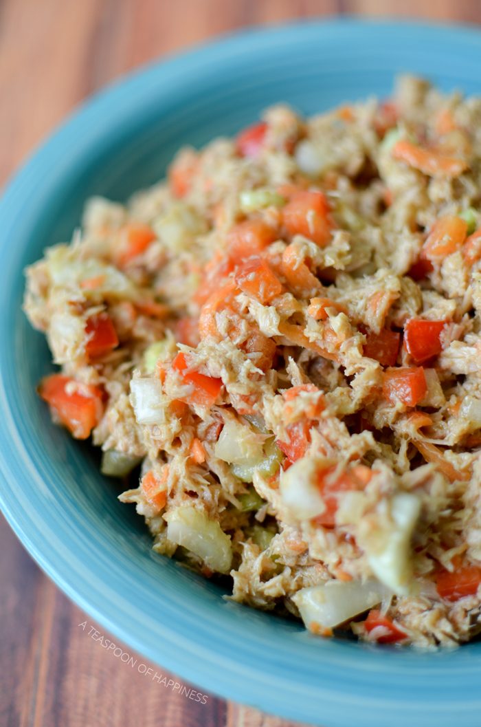 No Mayo Tuna Salad - Simply Whisked