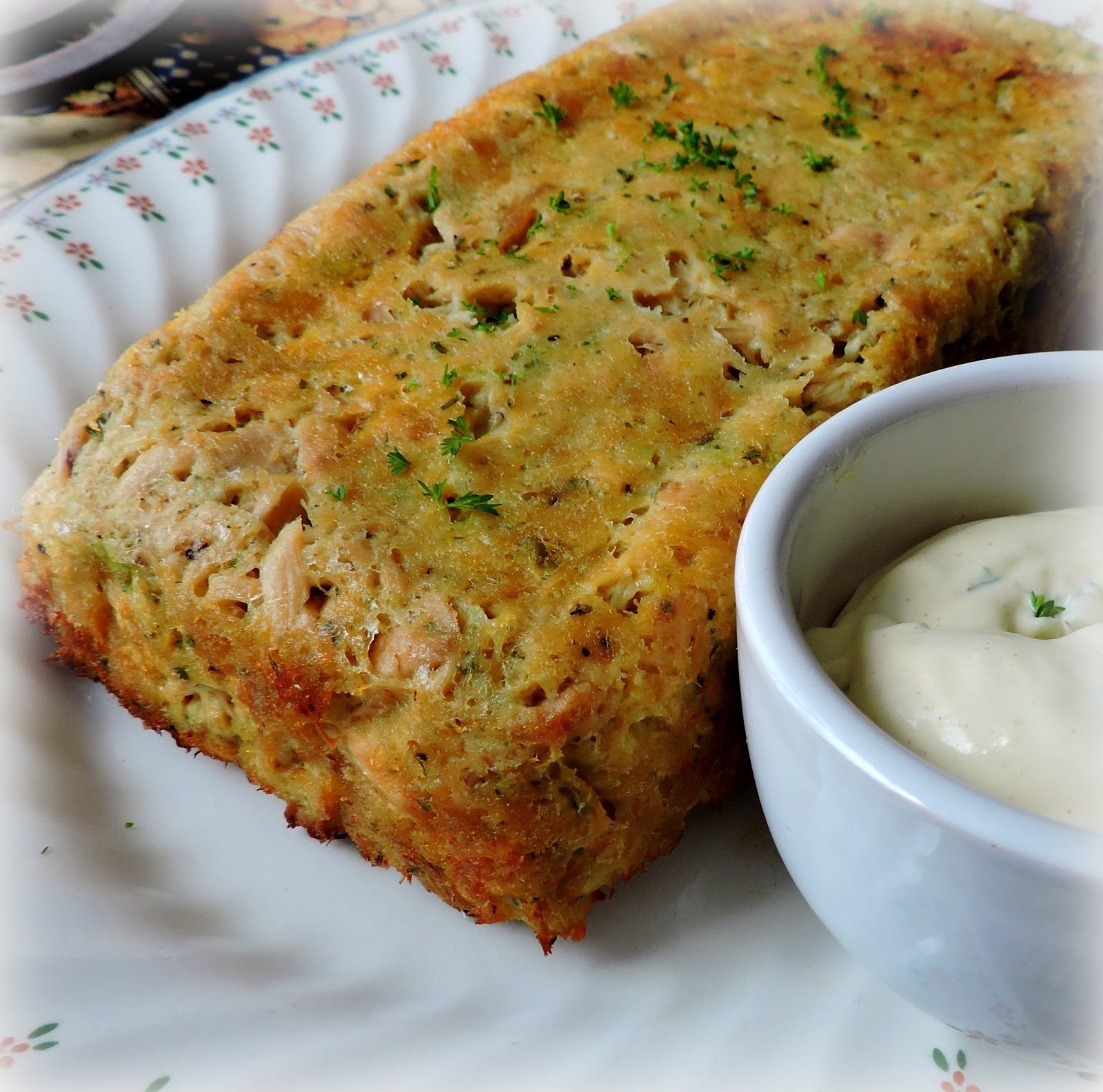 Tuna Loaf with a Mustard Cream