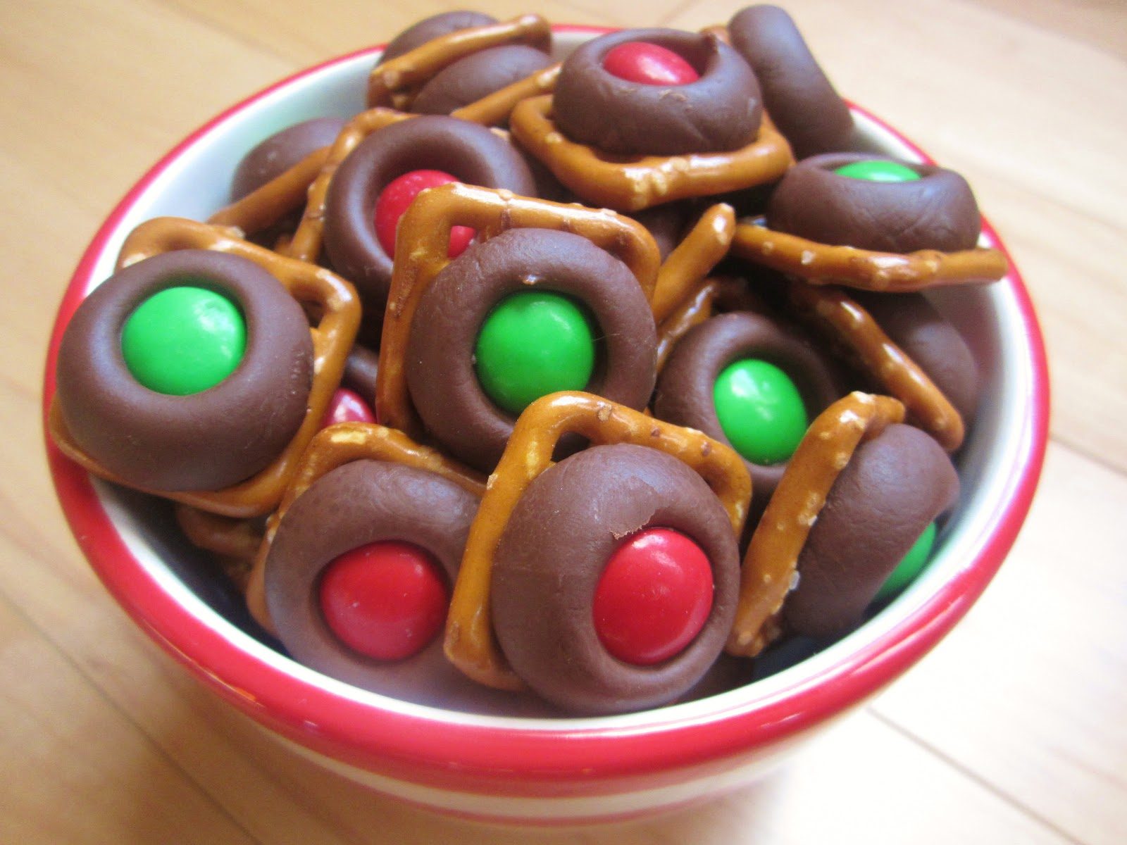 Chocolate Candy Pretzel Treats