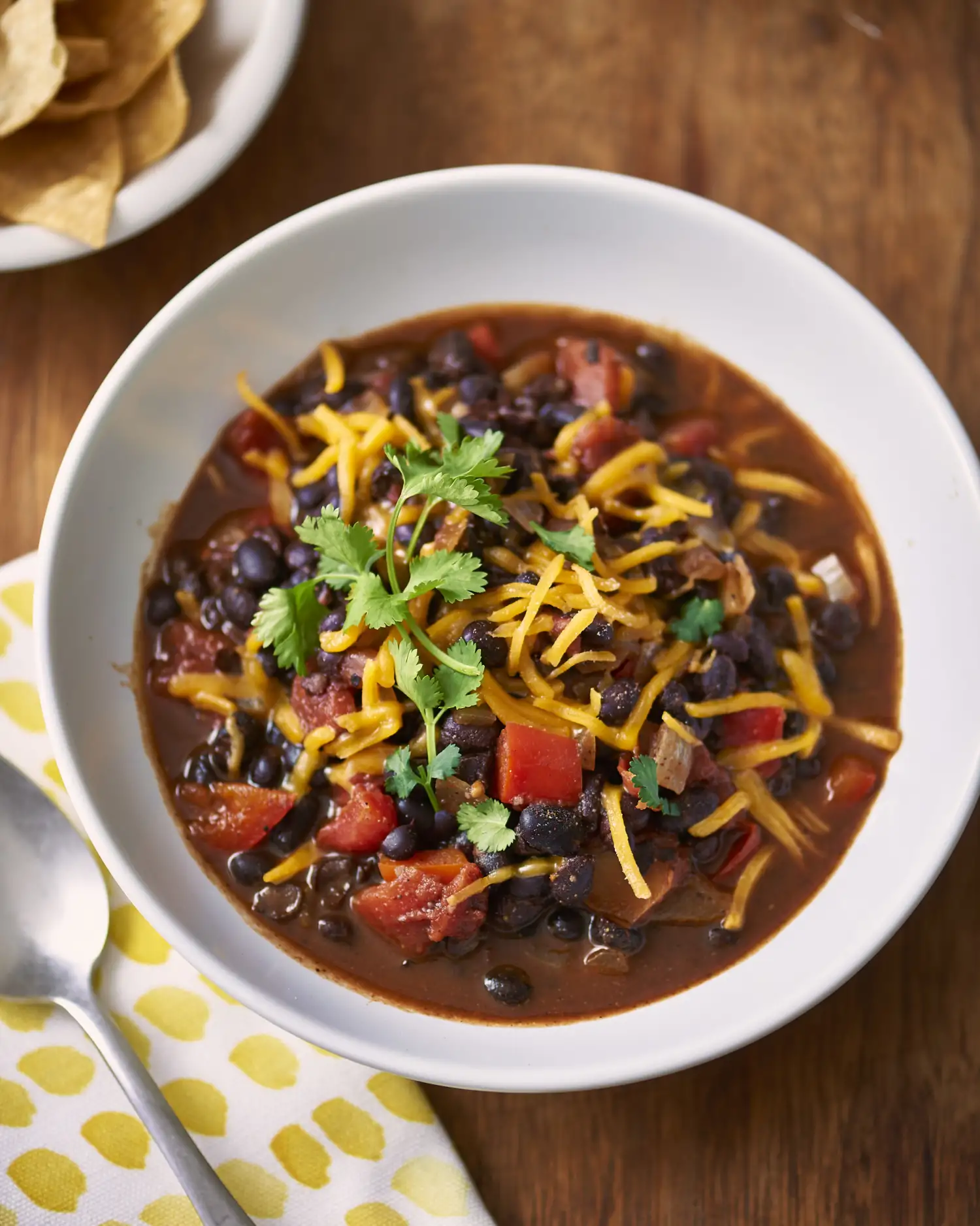 Slow Cooker Black Bean Chili
