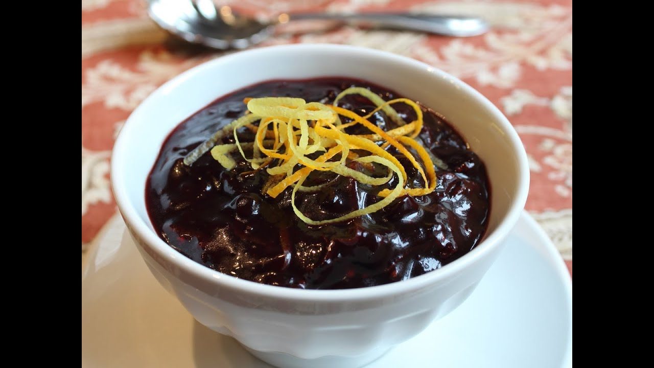 Black Cumberland Sauce - Traditional Holiday Meat Sauce Recipe