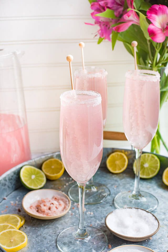 Pink Champagne Margarita