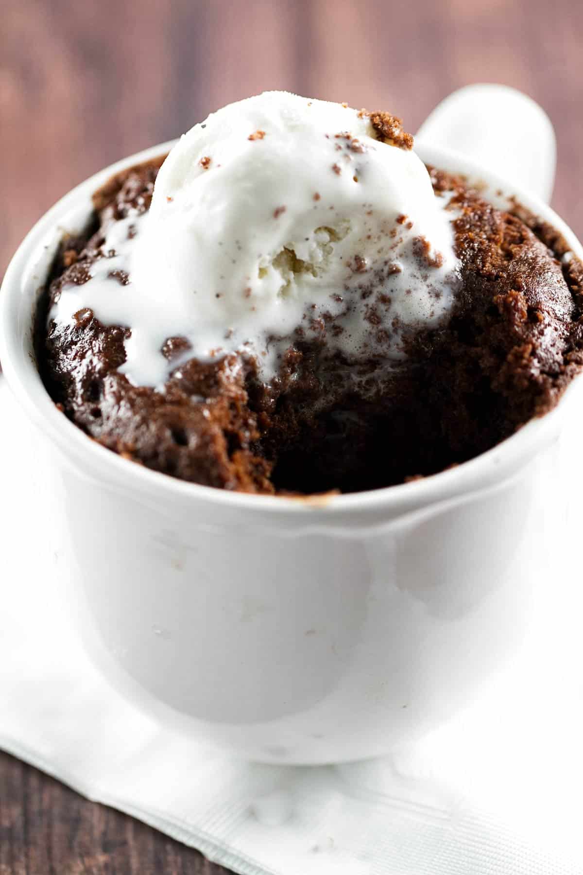 5-Minute Chocolate Mug Cake