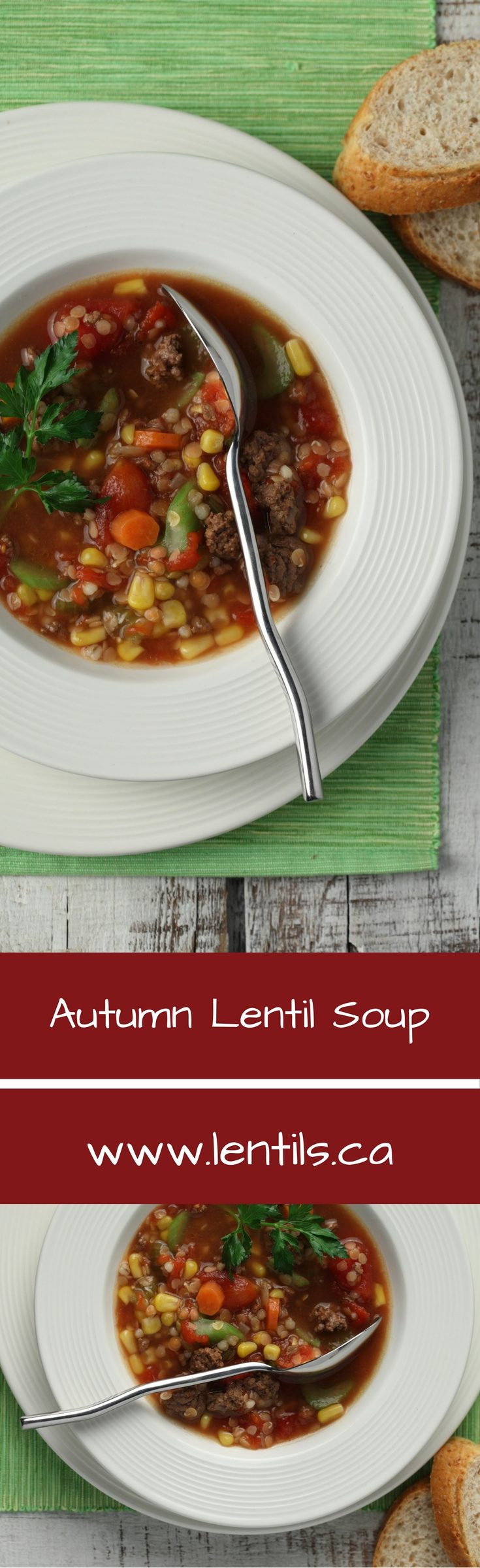 Autumn Red Lentil Soup