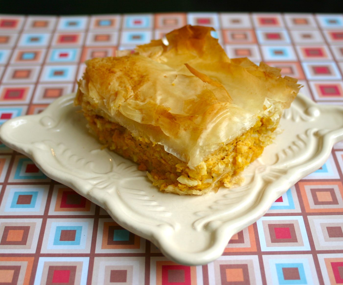 Kolokithopita - Savory Greek Pumpkin Pie