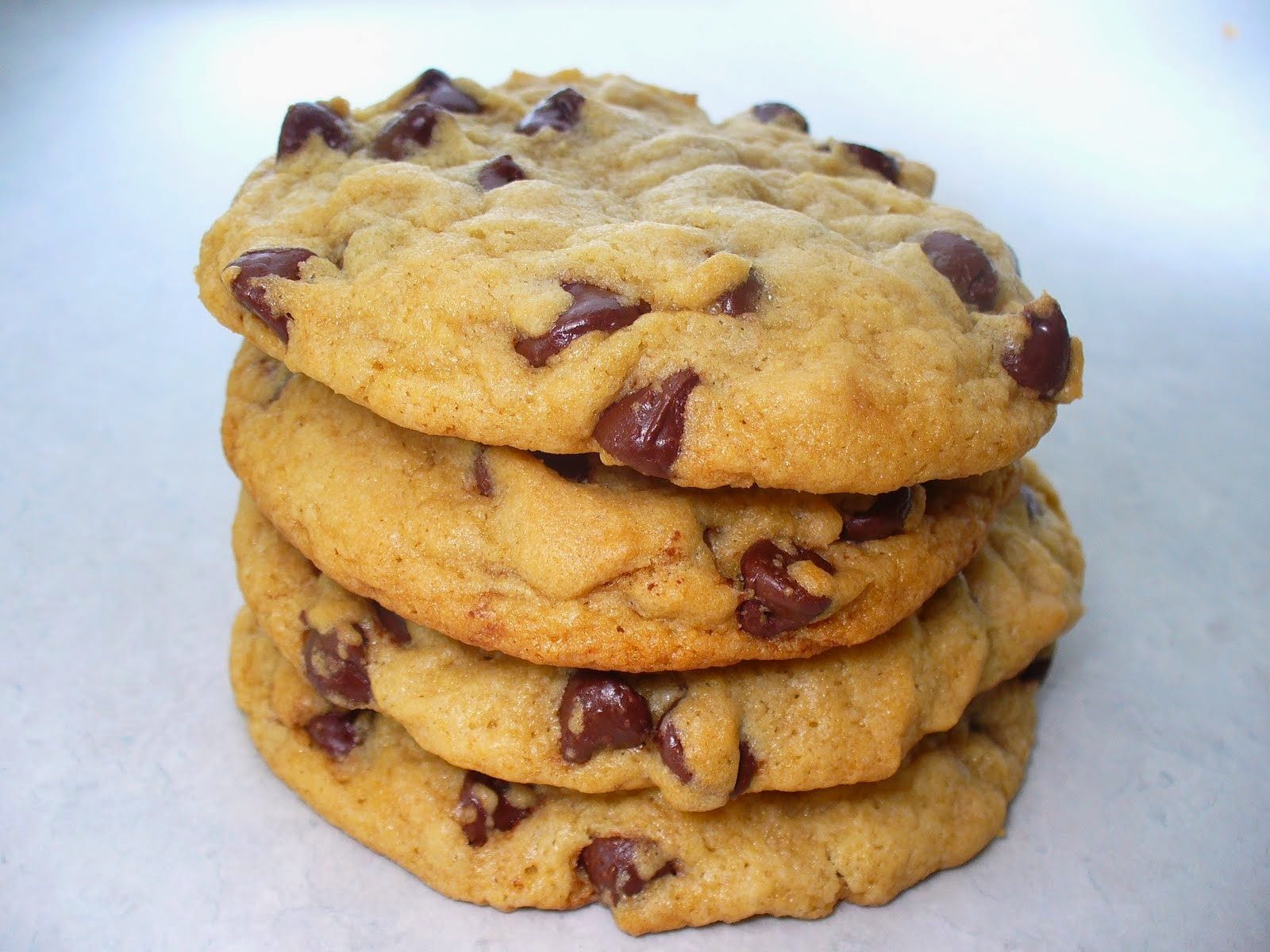 Thick Chewy Chocolate Chip Cookies