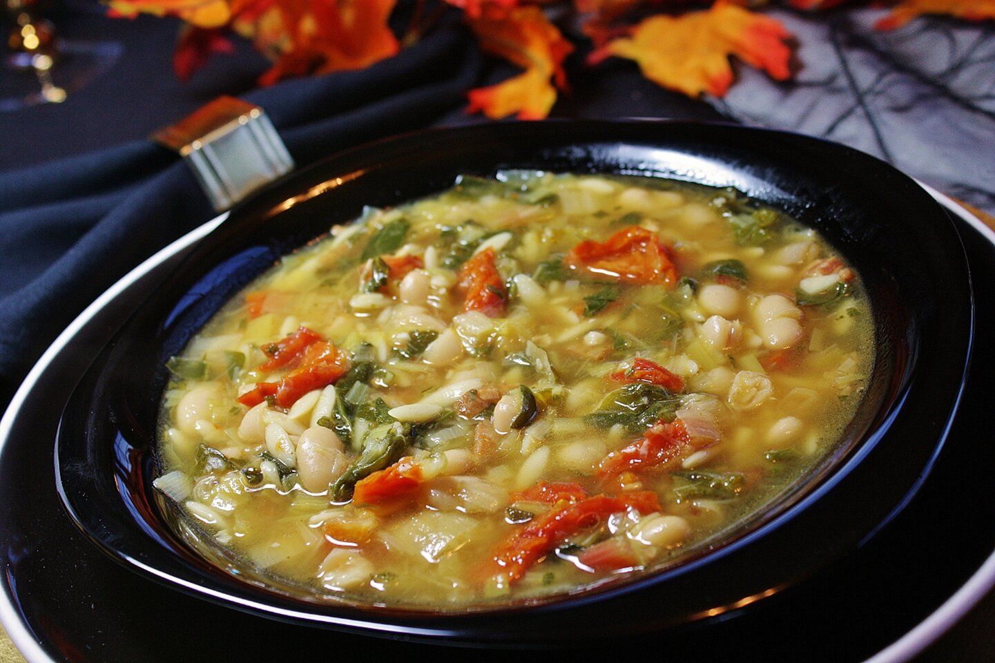 Savory Italian Inspired Soup with Cannellini Beans