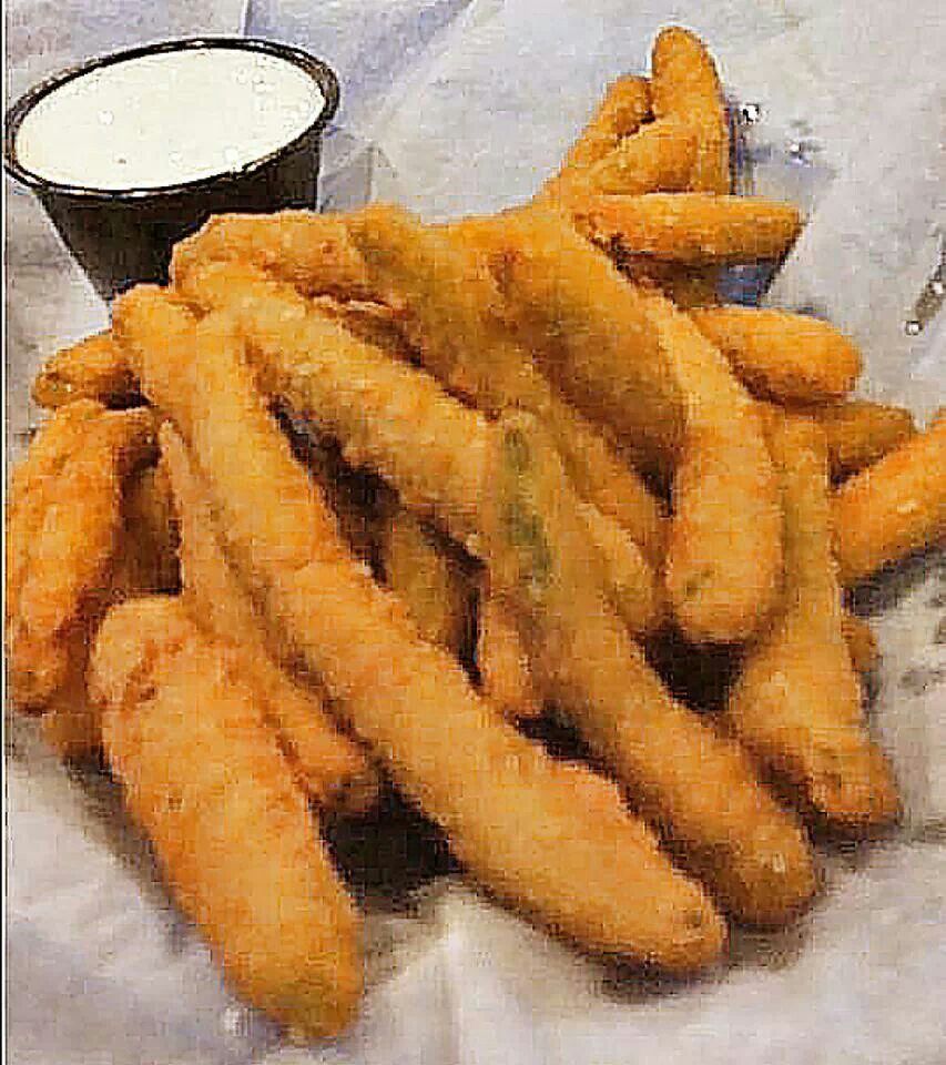 Deep Fried Beer Battered Green Beans