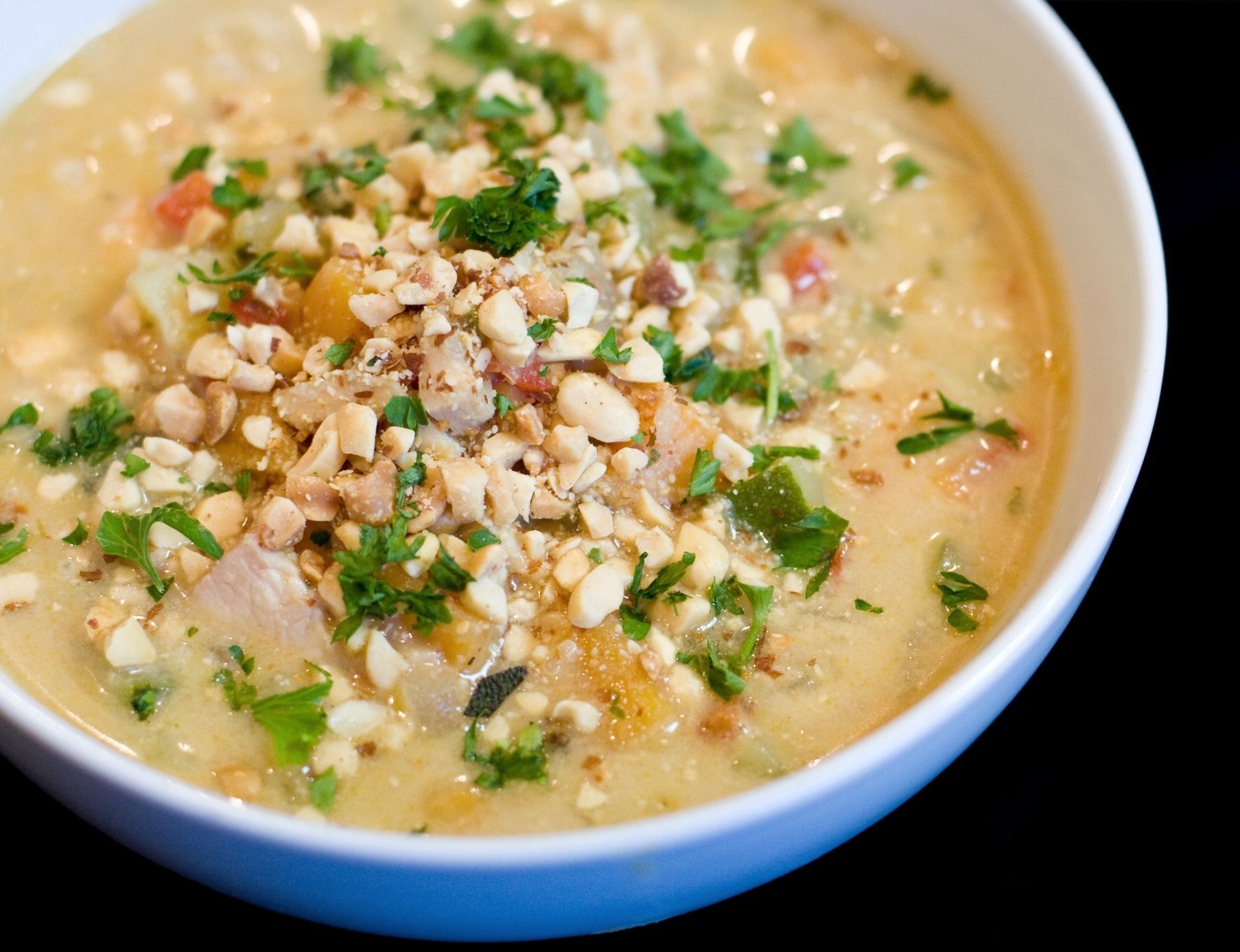 African Quinoa Soup with Turkey and Vegetables