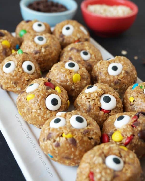 No Bake Monster Bites
