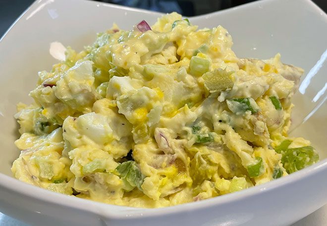 Creamy Crunchy Potato Salad