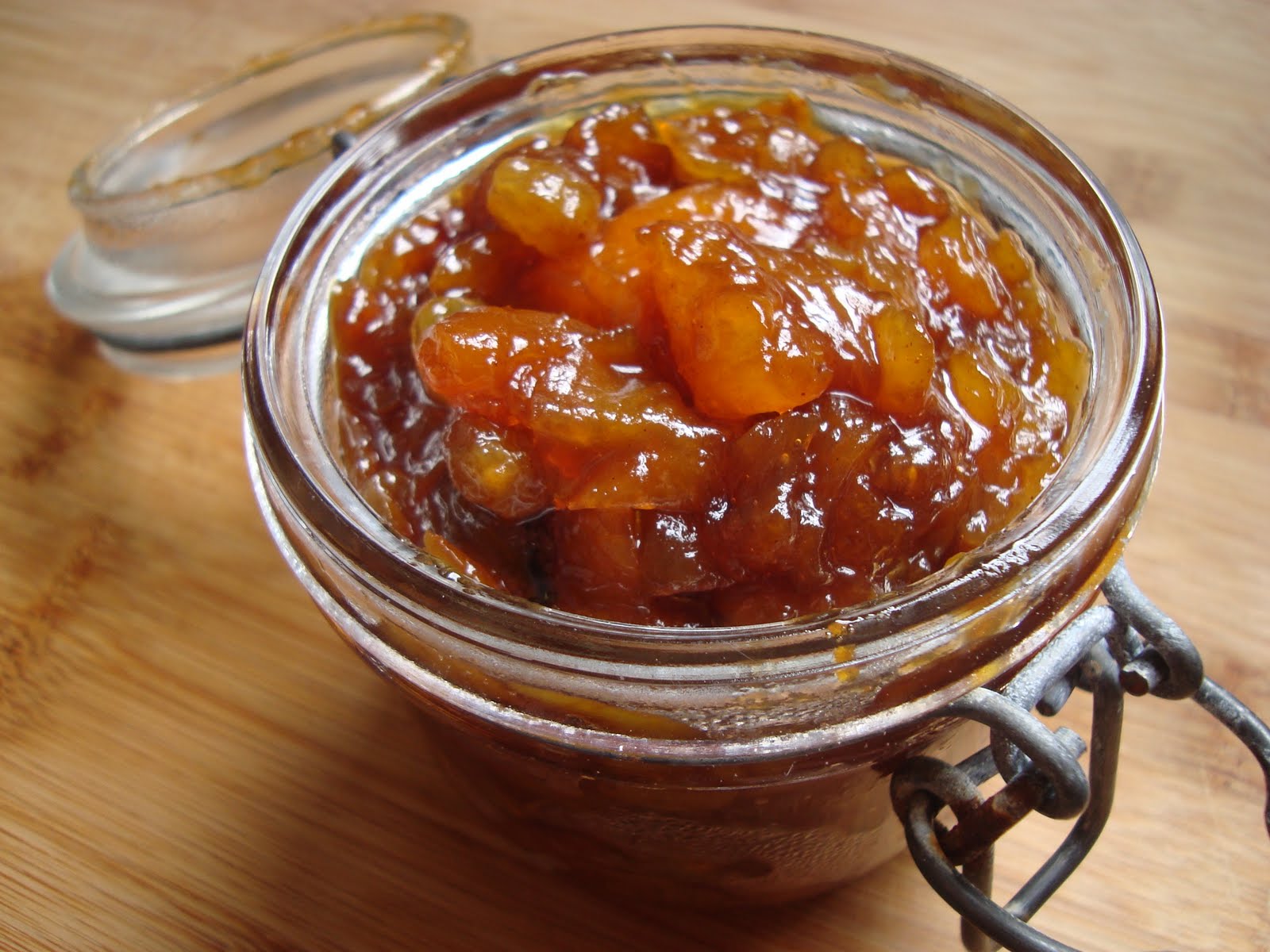 Apricot Chutney Jar