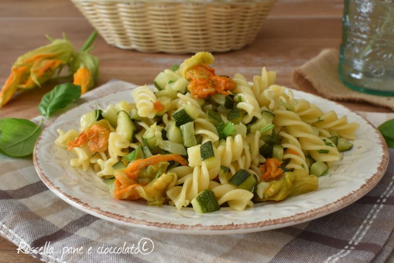 Pasta Zucchine e Fiori di Zucca