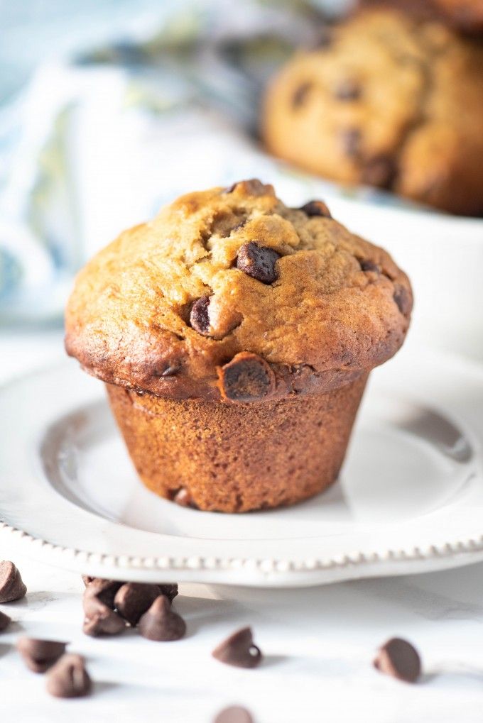 Banana Chocolate Chip Muffins