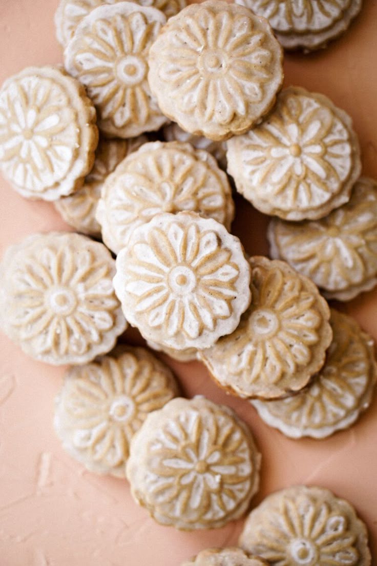 Glazed Chinese Five Spice Cookies