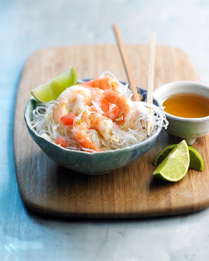 Vermicelli and Shrimp Salad