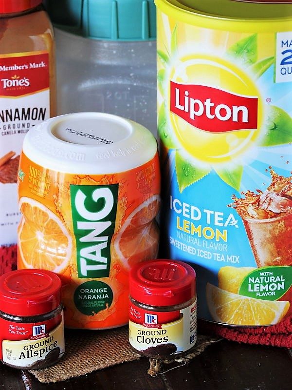 Instant Russian Tea Mix Ingredients